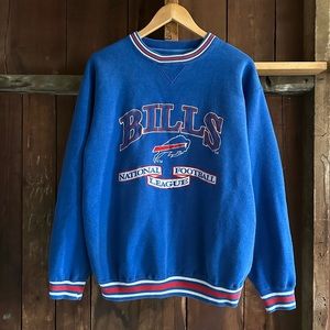 Vintage 90’s Buffalo Bills NFL Sweatshirt Size Large Logo Athletic Embroidered